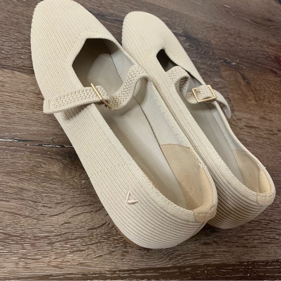 Vivaia womens square toe Mary Jane flats 41/9.5 - Picture 5 of 11